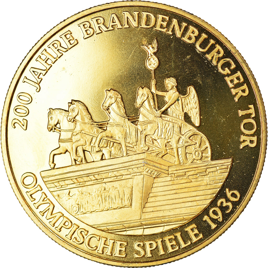 Deutschland, Medaille, 200 Jahre Brandenburger Tor, Olympische Spiele, History