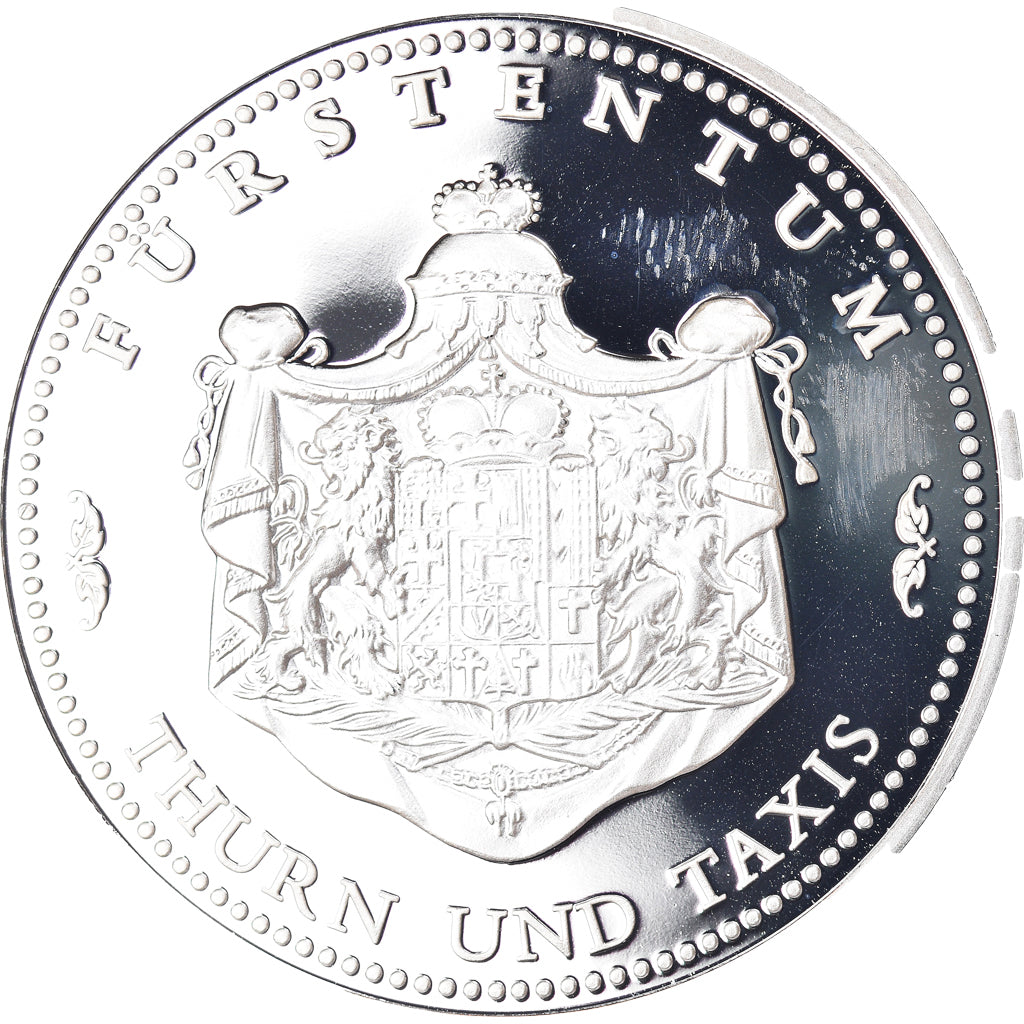 Allemagne, Médaille, Franz Von Taxis, Fürstentur, FDC, Cuivre plaqué Argent