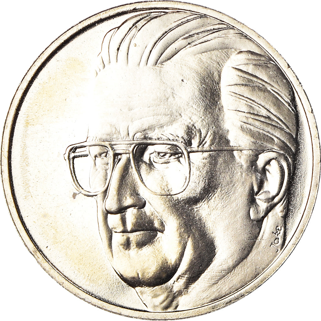 België, 5 Euro, 1996, Albert II, FDC, Cupro-nikkel