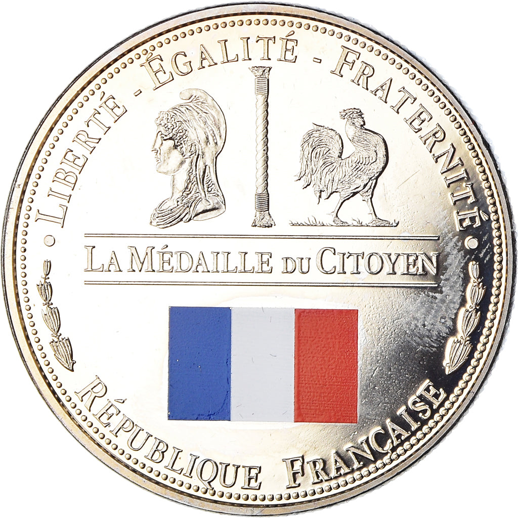 France, Medal, Révolution Française, Médaille du Citoyen, History, MS(65-70)