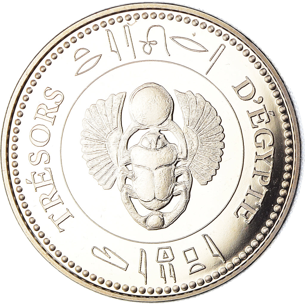 Ägypten, Medaille, Trésors d'Egypte, Nefertiti, History, STGL, Kupfer-Nickel