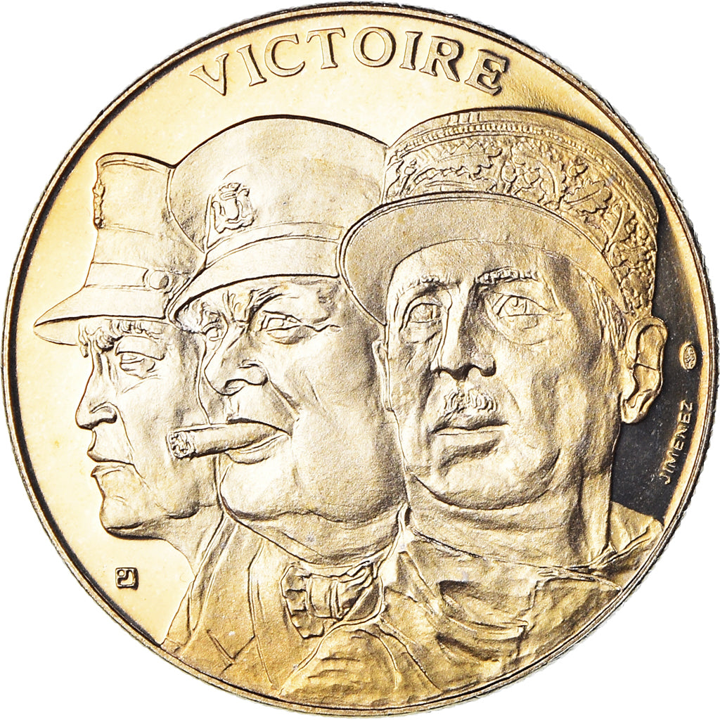 France, Medal, Seconde Guerre Mondiale, La Victoire de 1945, WAR, MS(65-70)