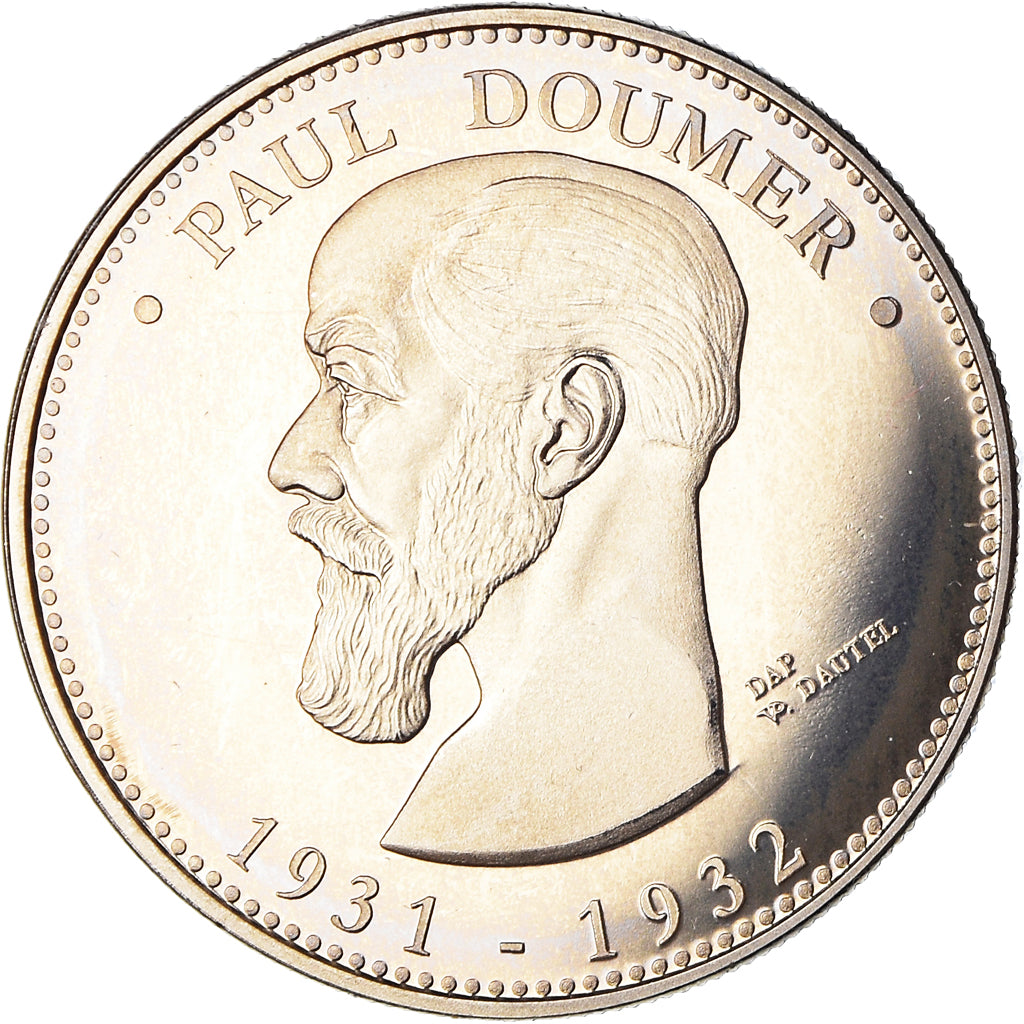 Francia, medaglia, Paul Doumer, Président de la République Française