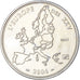 Francia, medalla, L'Europe des XXV, Essai, Politics, 2004, SC, Cobre - níquel