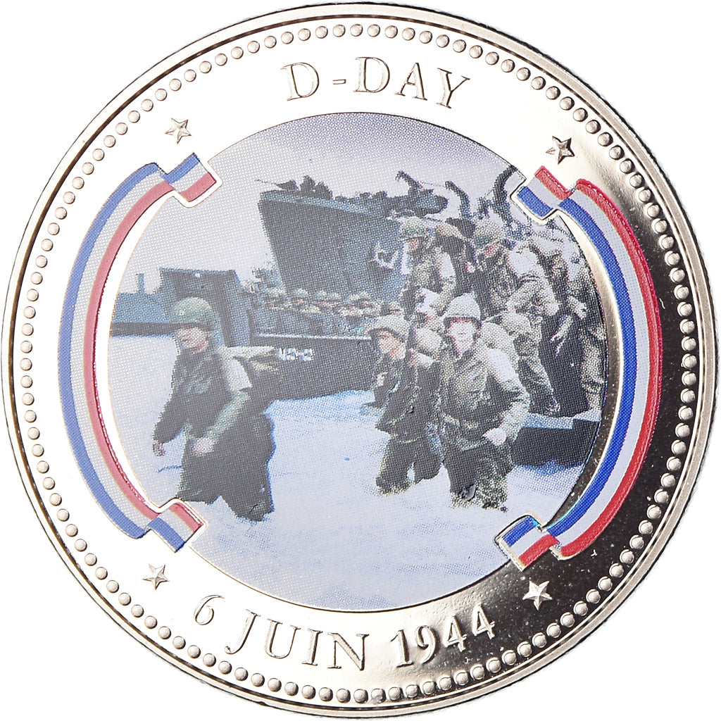 France, Medal, Bataille de Normandie - DDAY, WAR, MS(65-70), Copper-nickel
