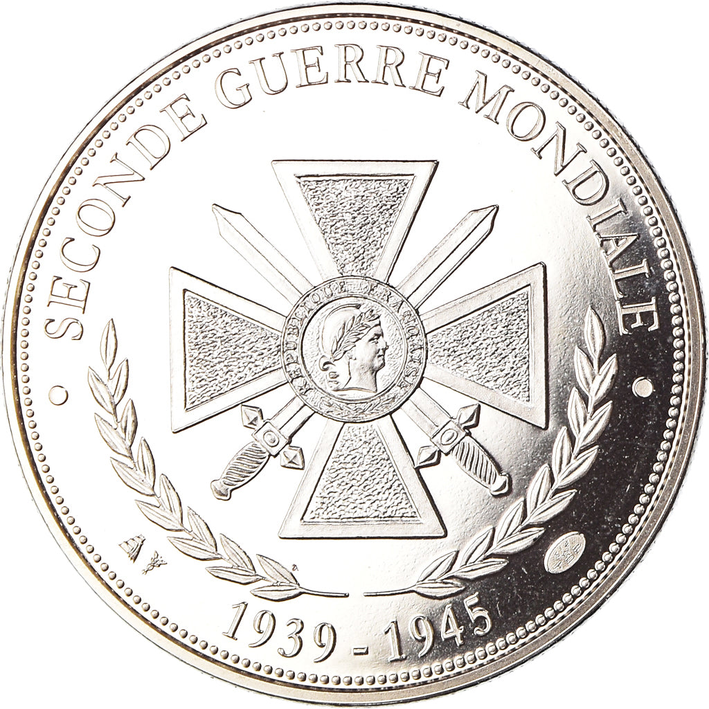 France, Medal, Bataille de Normandie - DDAY, WAR, MS(65-70), Copper-nickel