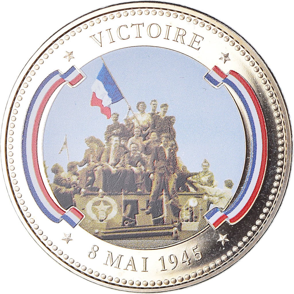 France, Medal, Seconde Guerre Mondiale, Victoire du 8 Mai 1945, WAR, MS(65-70)