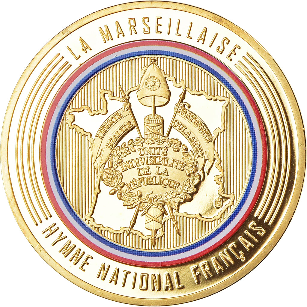 France, Médaille, La Marseillaise, Hymne National Français, Patrimoine