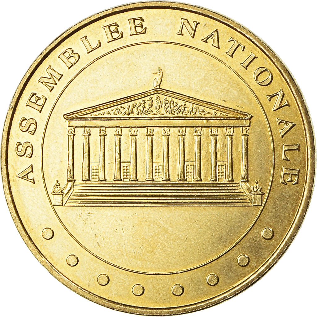 France, Token, Paris - Assemblée Nationale, 2016, MDP, MS(63), Copper-nickel