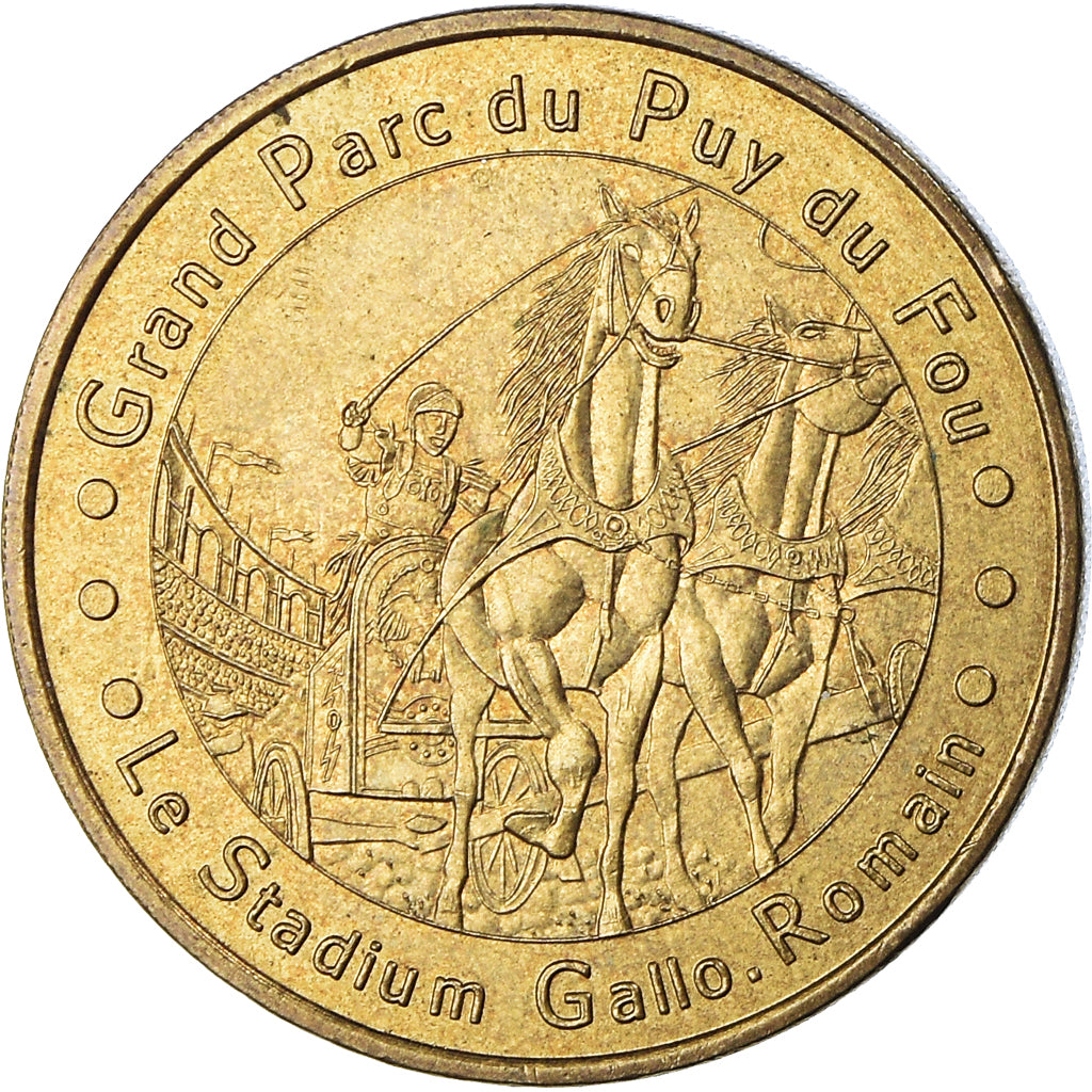 Francja, Token, Żeton turystyczny, Les Epesses - Puy du Fou n°2, Sztuka i