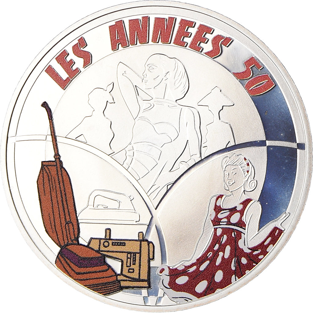 France, Medal, Les Années 50, Les Femmes de l'Après-Guerre, Society