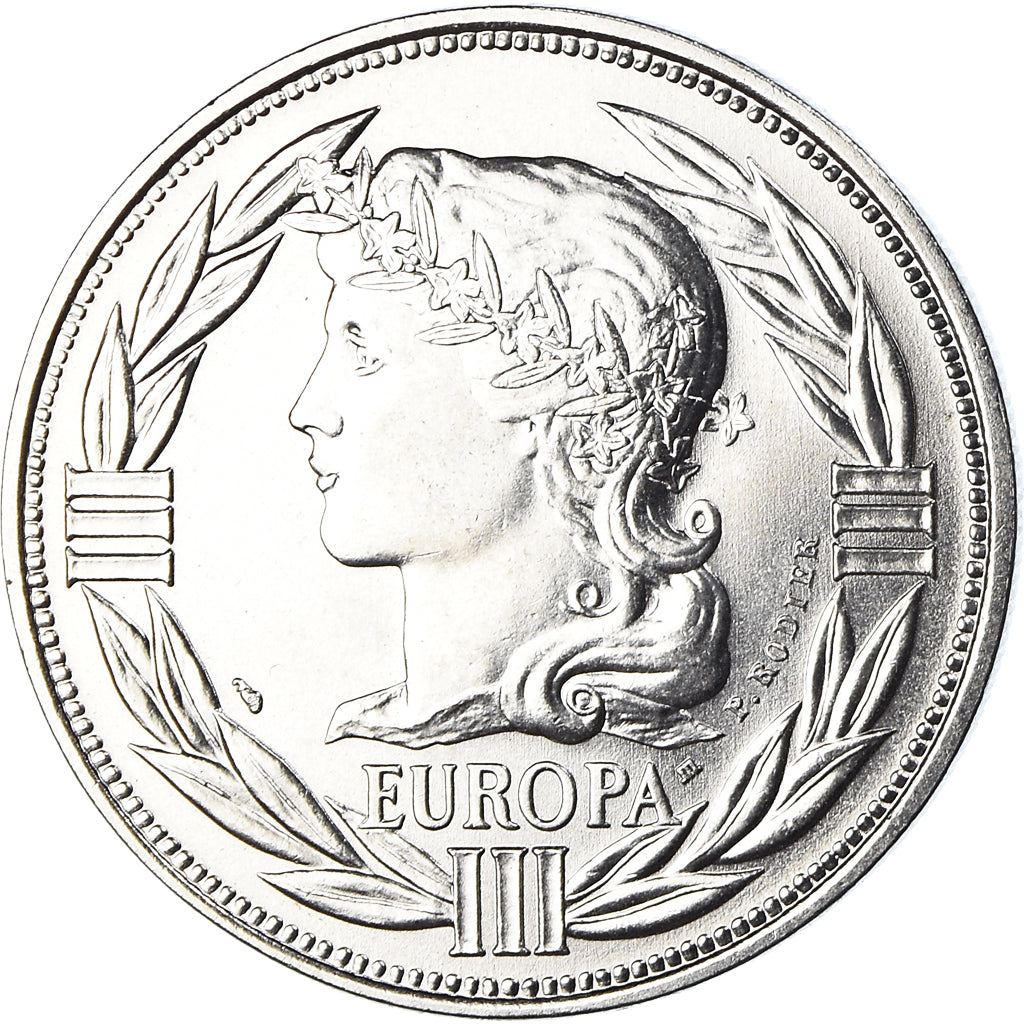 France, Médaille, Ecu Europa, Marianne, Politics, 1988, FDC, Cupro-nickel