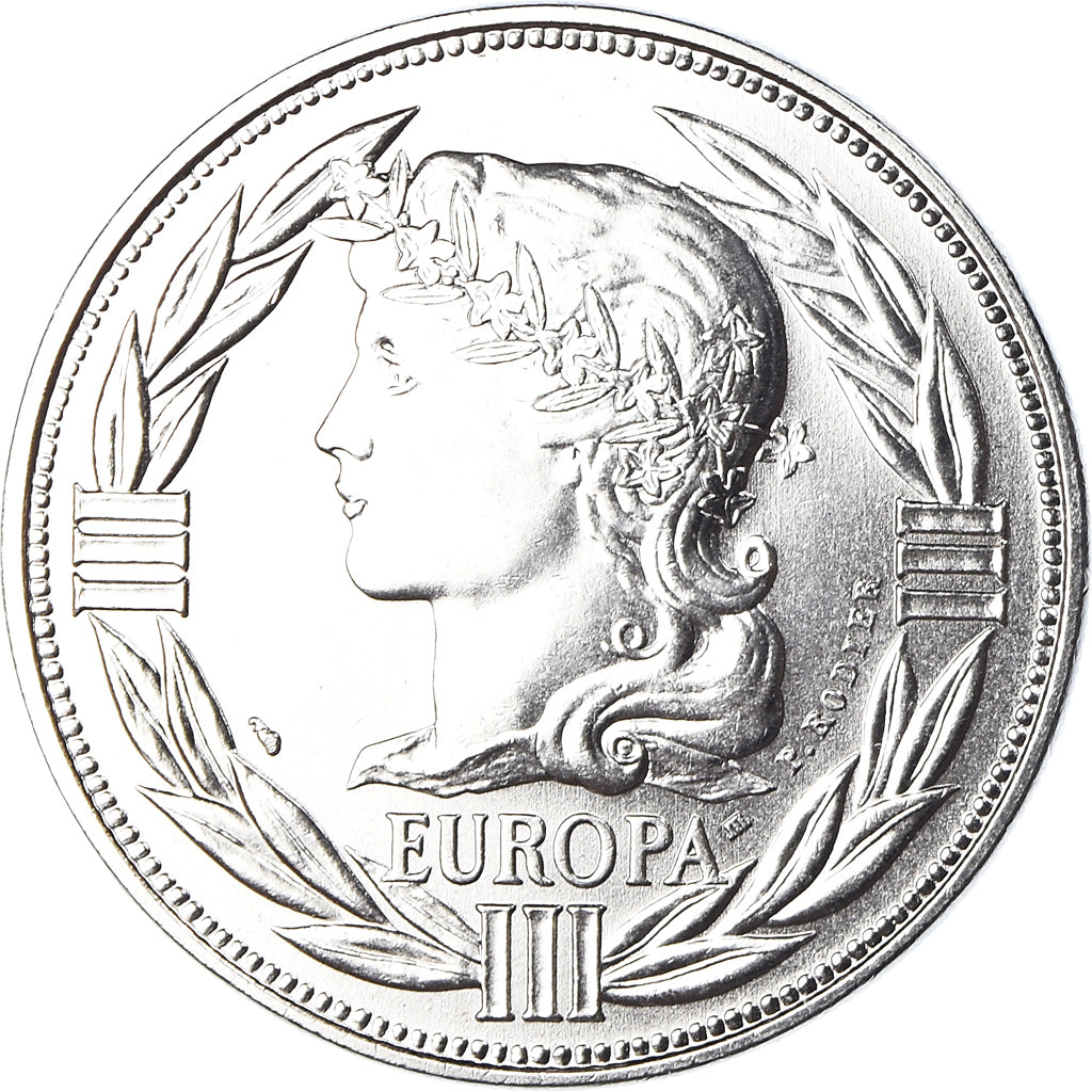 Frankreich, Medaille, Ecu Europa, Marianne, Politics, 1985, STGL, Kupfer-Nickel