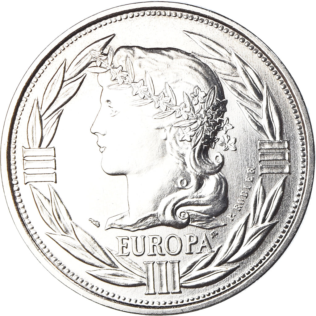 Francia, medalla, Ecu Europa, Marianne, Politics, 1992, FDC, Cobre - níquel