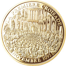 Francia, medalla, Histoire de France, La Première Croisade, History, FDC