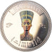 Egitto, medaglia, Trésors d'Egypte, Nefertiti, History, FDC, Rame-nichel