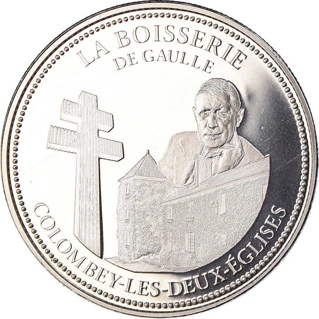 France, Médaille, Vème République, La Boisserie, De Gaulle, Politics, FDC