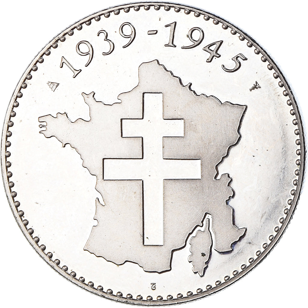 Frankreich, Medaille, 70 Ans de la Victoire, WAR, 2015, STGL, Kupfer-Nickel