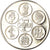 France, Medal, Coq, Fin du Cours Légal du Franc, Politics, 2001, MS(65-70)