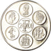 Frankreich, Medaille, Coq, Fin du Cours Légal du Franc, Politics, 2001, STGL