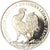 France, Medal, Coq, Fin du Cours Légal du Franc, Politics, 2001, MS(65-70)