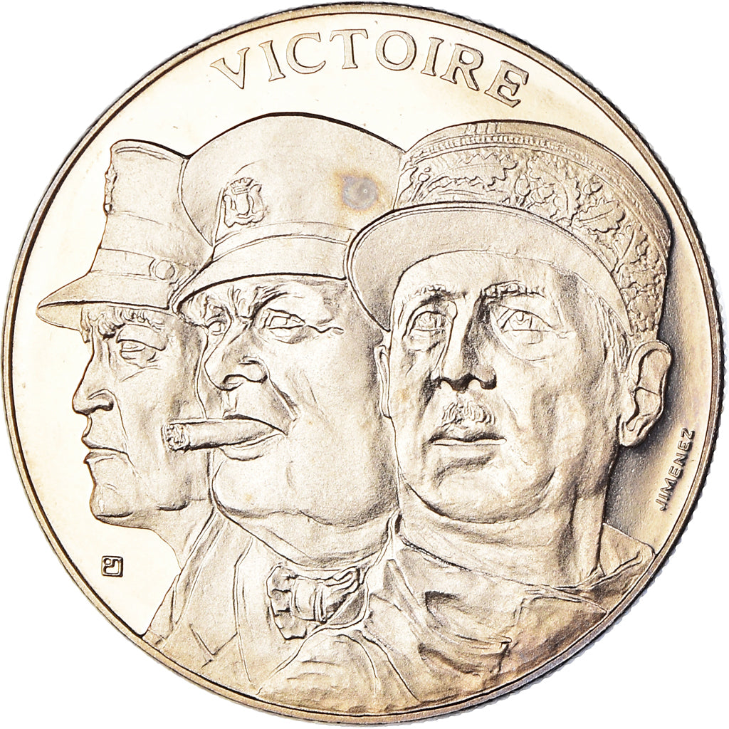 France, Médaille, Seconde Guerre Mondiale, La Victoire de 1945, WAR, FDC