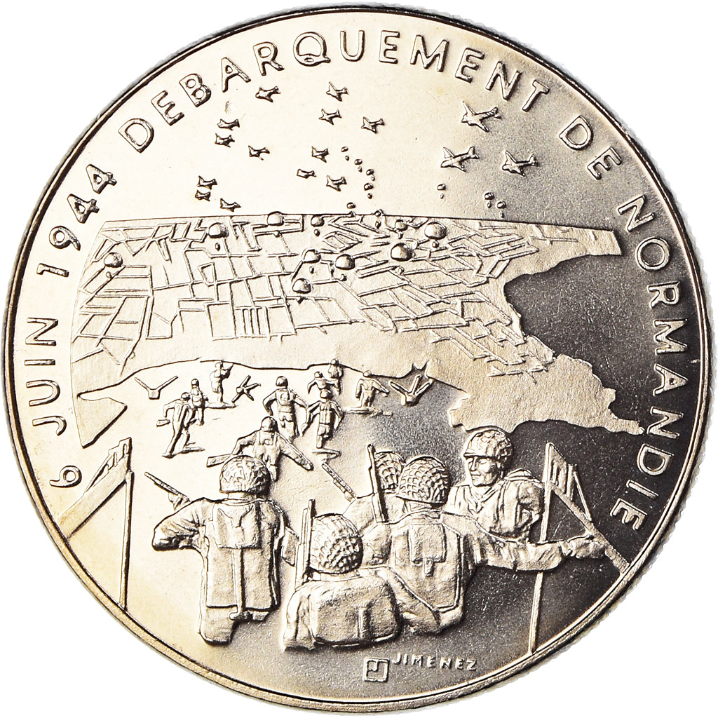 France, Medal, 1939-1945, Débarquement de Normandie, WAR, MS(65-70)