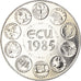 France, Médaille, Ecu Europa, Marianne, Politics, 1985, FDC, Cupro-nickel