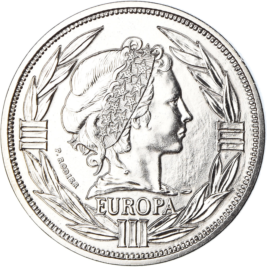 Frankreich, Medaille, Ecu Europa, Marianne, Politics, 1994, STGL, Kupfer-Nickel
