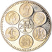 Francia, medalla, Coq, Fin du Cours Légal du Franc, Politics, 2001, SC, Cobre -