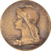 Frankreich, Medaille, Marianne, République Française, Politics, O.Roty, VZ