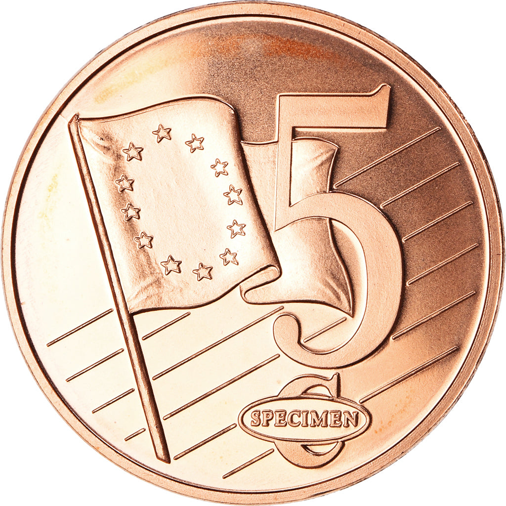San Marino, 5 Euro Cent, Essai-Trial, 2005, STGL, Bi-Metallic