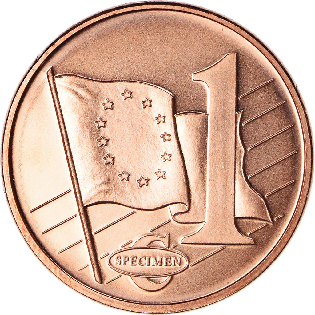 San Marino, Euro Cent, Essai-Trial, 2005, MS(65-70), Bi-Metallic