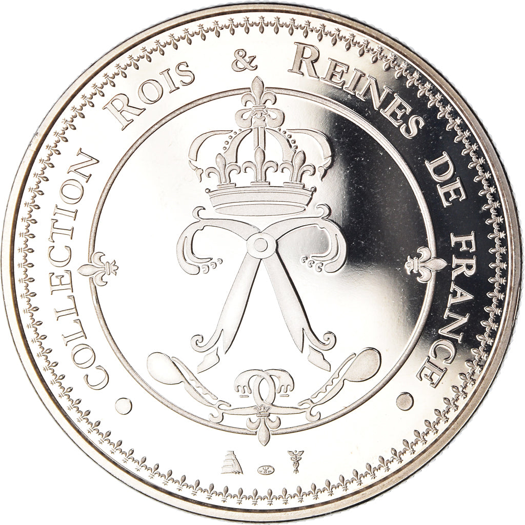 Francja, medal, Les Rois de France, Louis XI, Historia, MS(65-70), Miedź-Nikiel