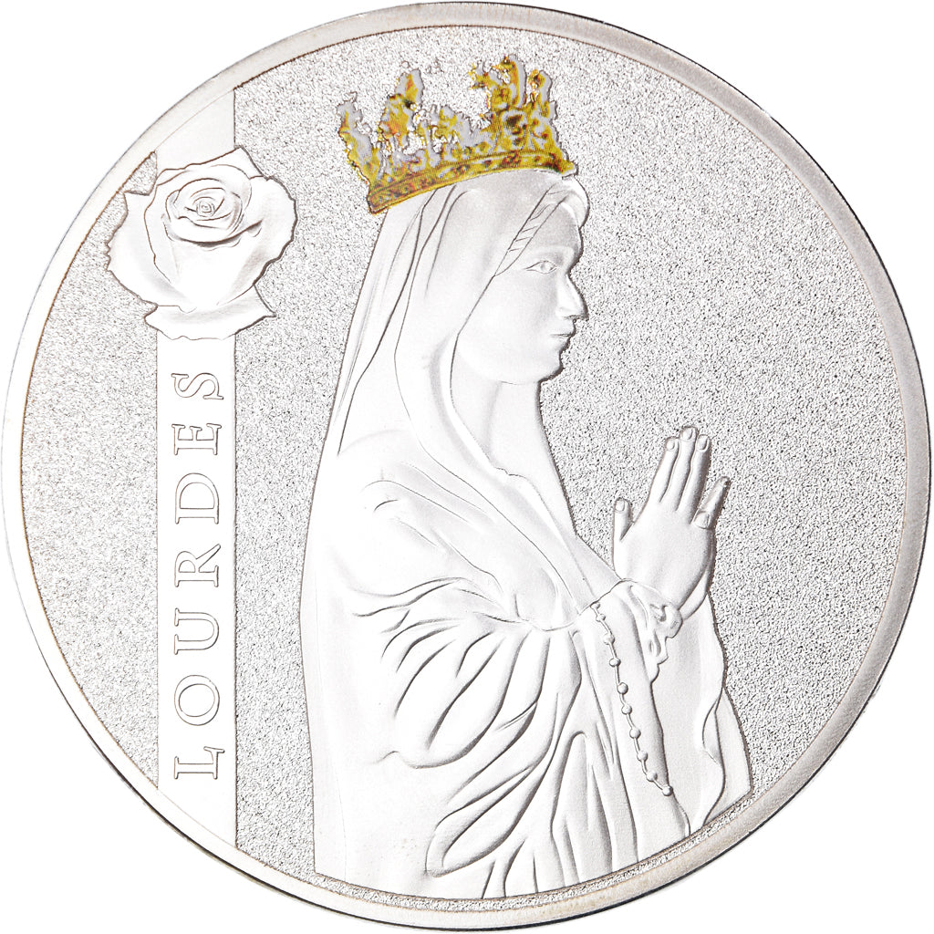 France, Medal, Lourdes, Fatima, Religions & beliefs, MS(65-70), Copper Plated