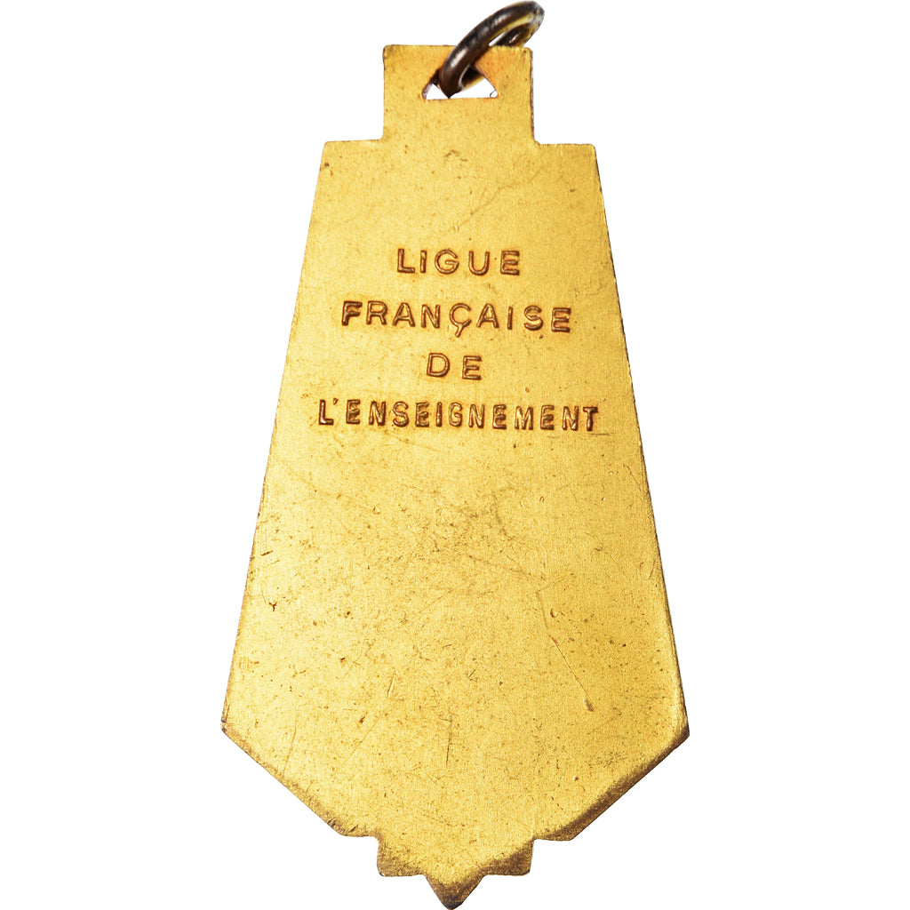 França, medalha, UFOLEP, Ligue Française de l'Enseignement, Sport, AU(50-53)