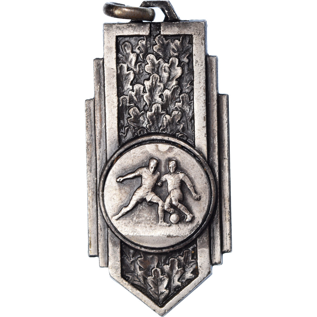 France, Medal, Football, Coupe Maniez, Sport, 1971, AU(50-53), Silvered bronze