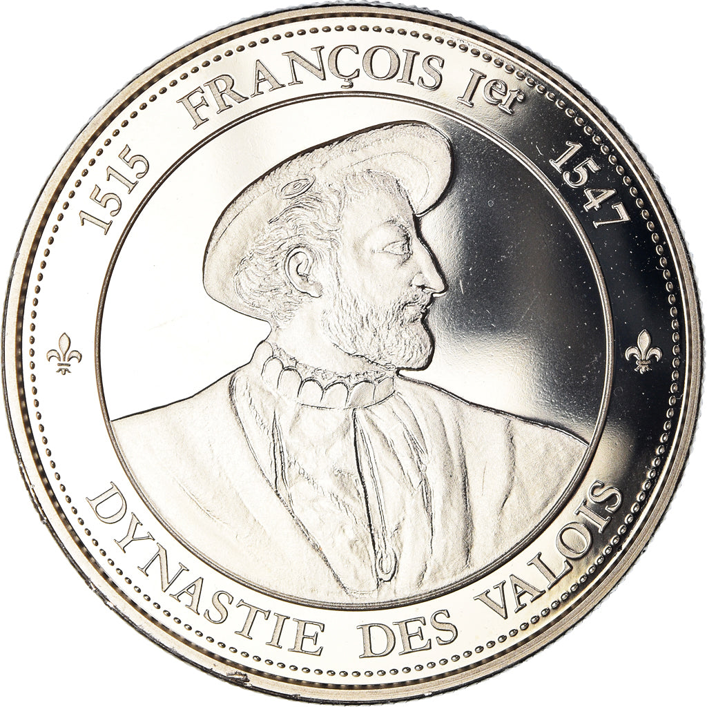 France, Medal, Les Rois de France, François Ier, History, MS(65-70)