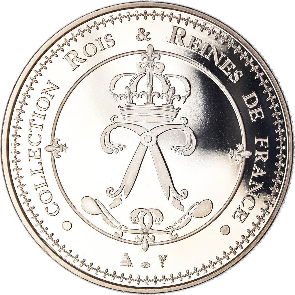 Francja, medal, Les Rois de France, Charles VII, Historia, MS(65-70)
