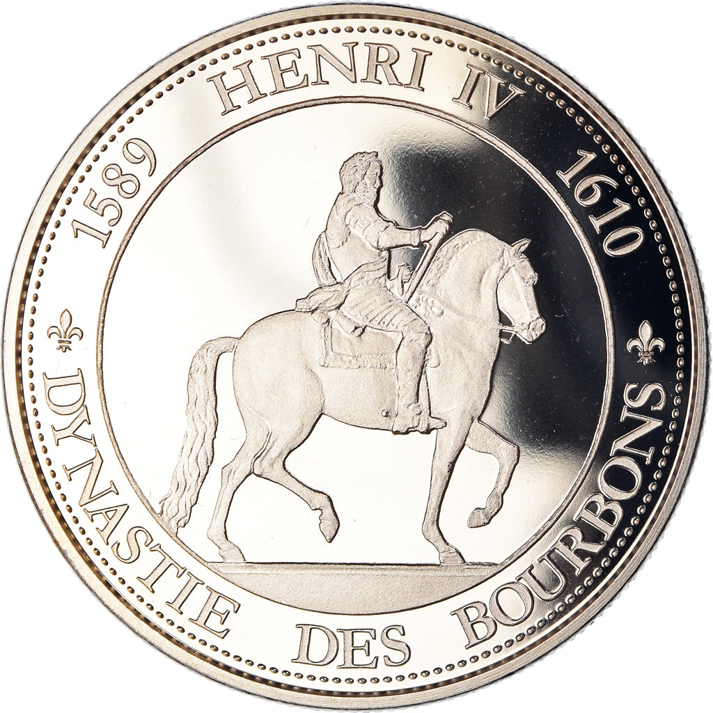 France, Médaille, Henri IV, Dynastie des Bourbons, History, FDC, Cupro-nickel