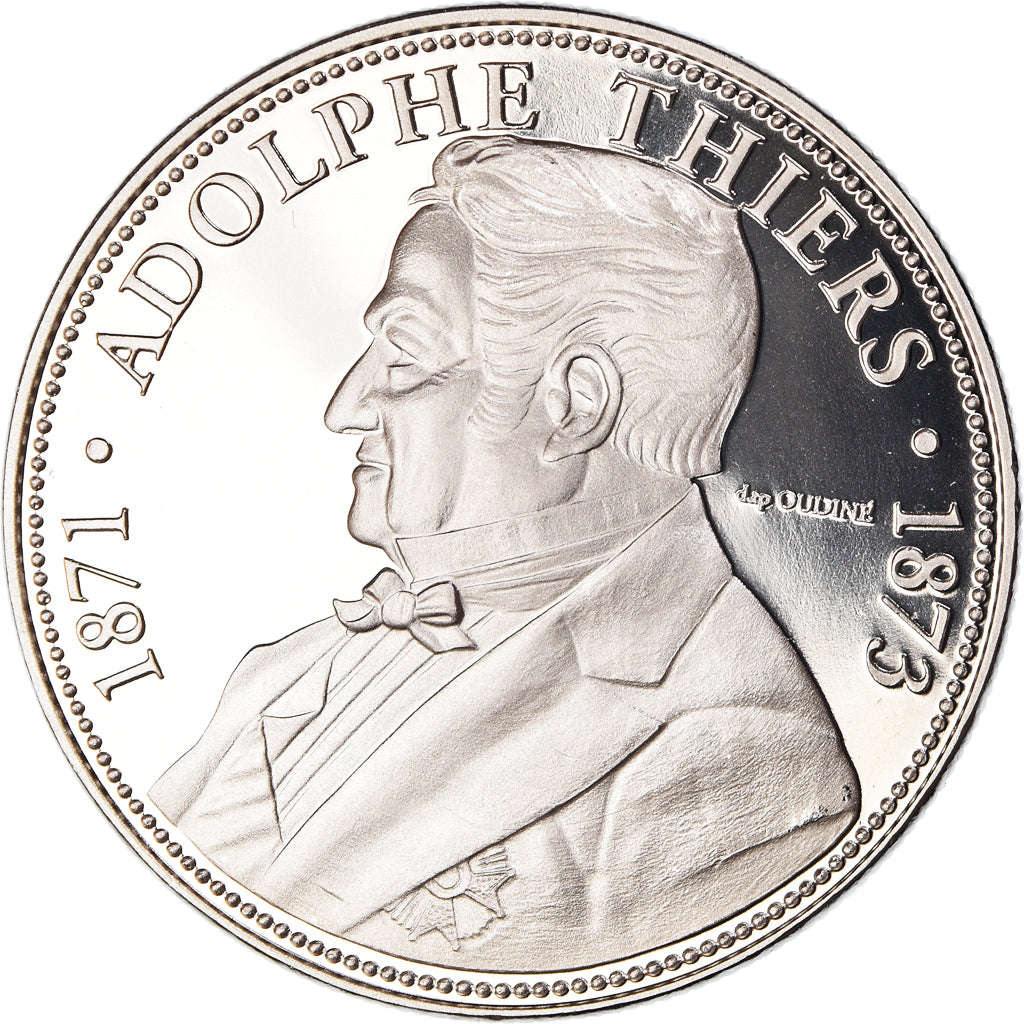 Francia, medaglia, Les Présidents de la République, Adolphe Thiers, Politics
