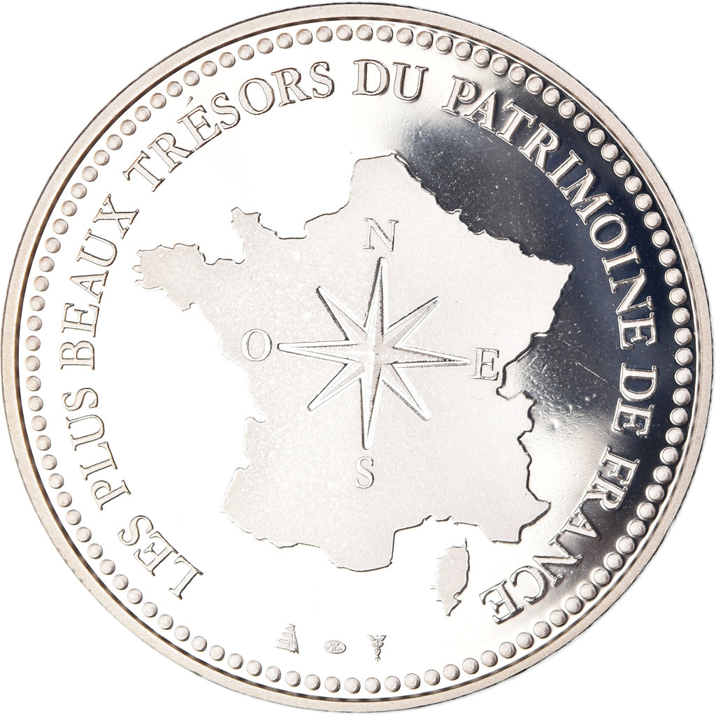 France, Medal, Nimes - La Maison Carrée, Patrimoine, Proof, MS(65-70)