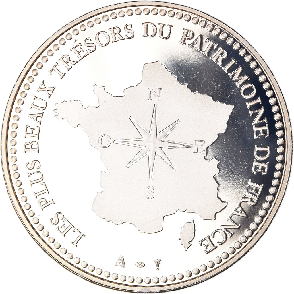 France, Medal, Hospices de Beaune, Patrimoine, Proof, MS(65-70), Copper-nickel