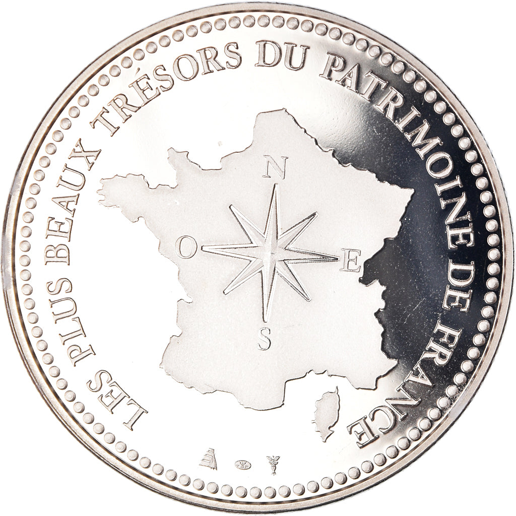 Francia, medaglia, Cathédrale de Strasbourg, Patrimoine, Proof, FDC