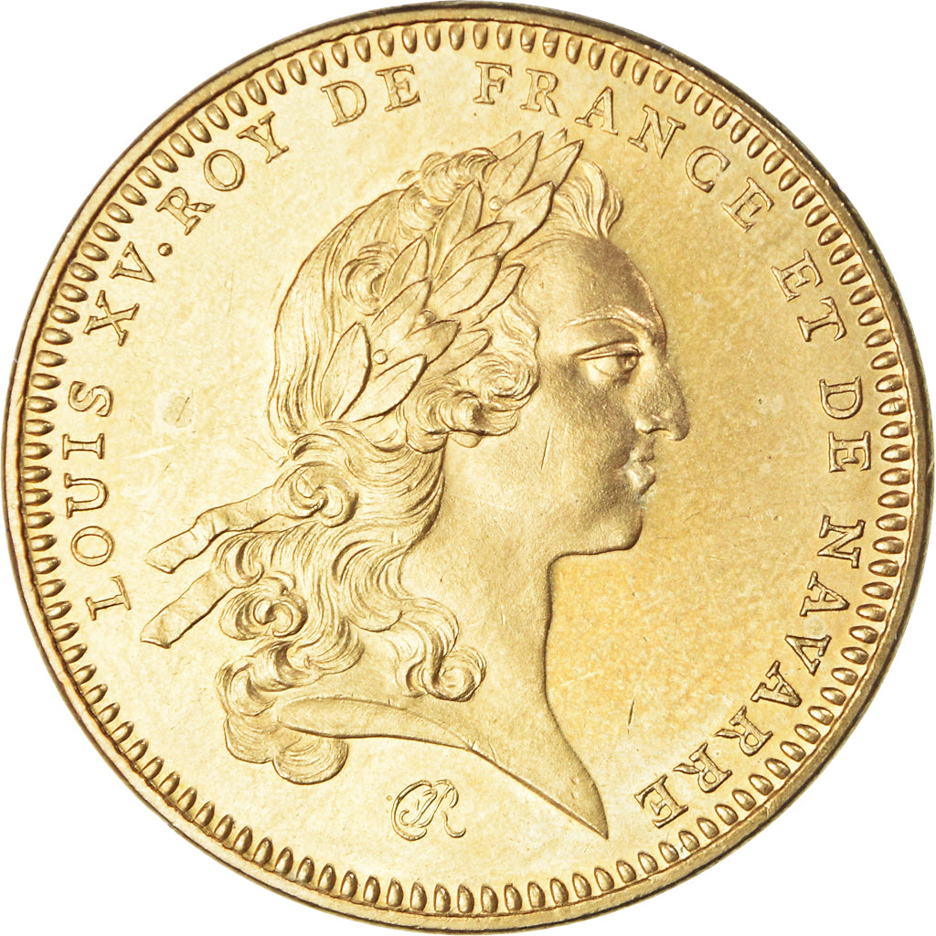 France, Médaille, Roi de France, Louis XV, History, Piéfort, FDC, Cupro-nickel
