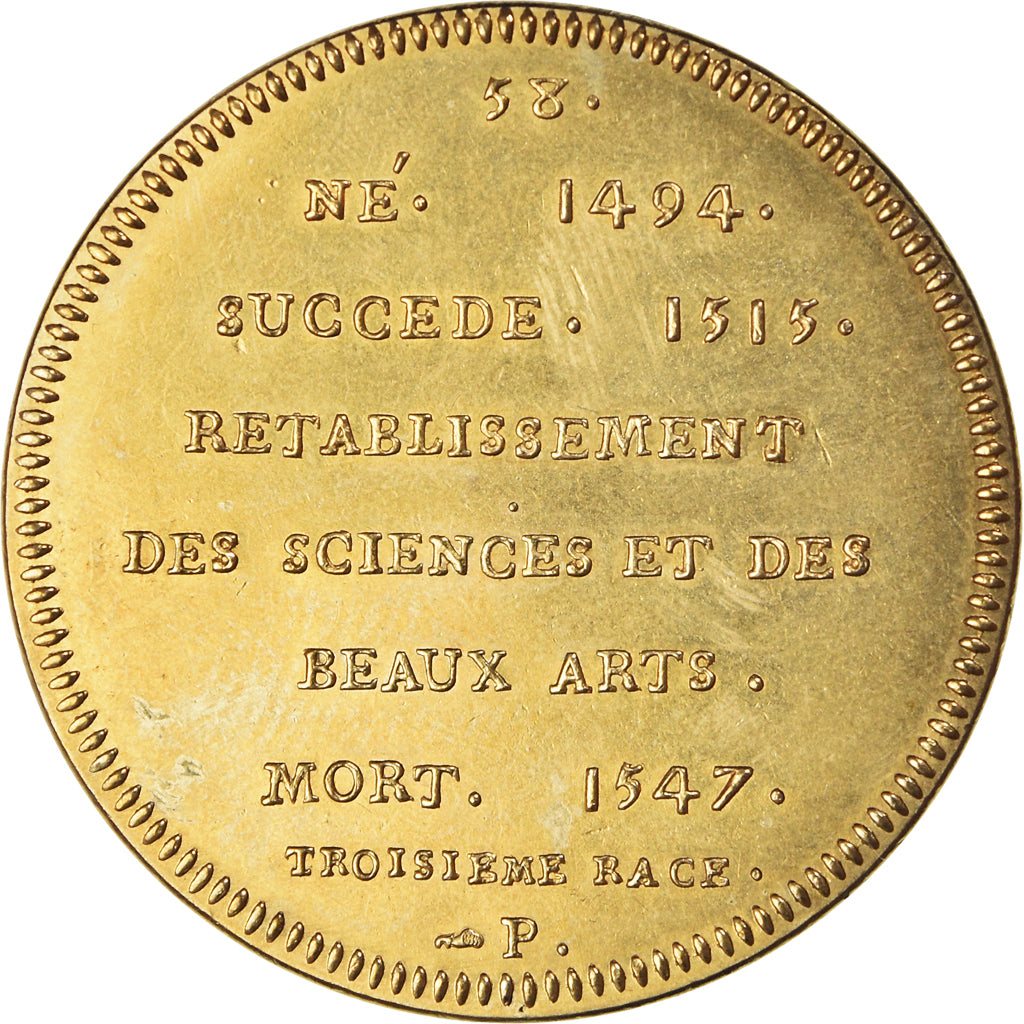France, Médaille, Les Rois de France, François Ier, History, Piéfort, FDC