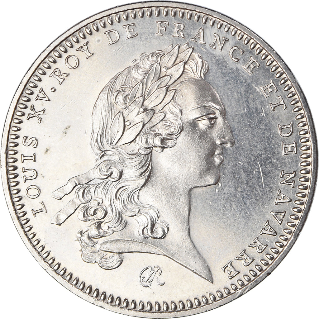 França, medalha, Roi de France, Louis XV, História, Piéfort, MS(65-70)