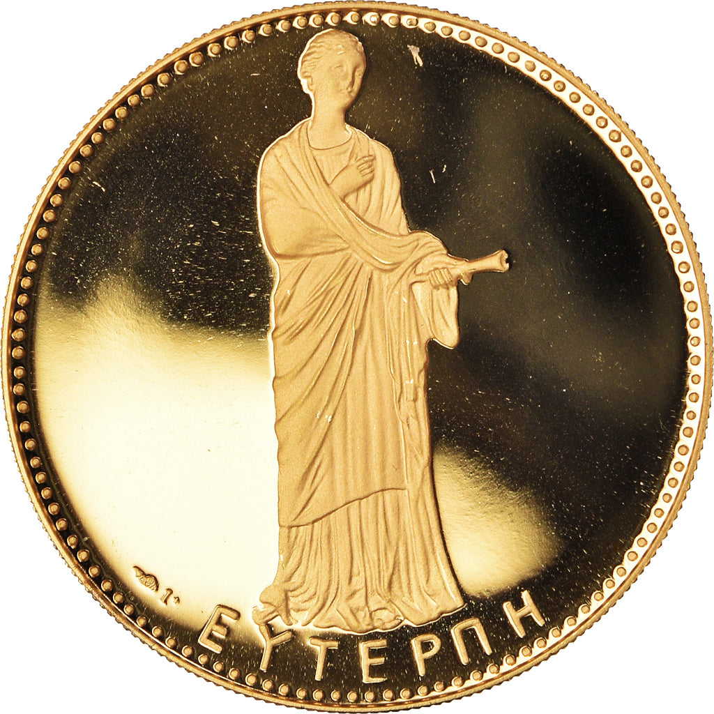 França, medalha, Gioachino Rossini, Musique, 1991, Proof, MS(65-70), Vermeil