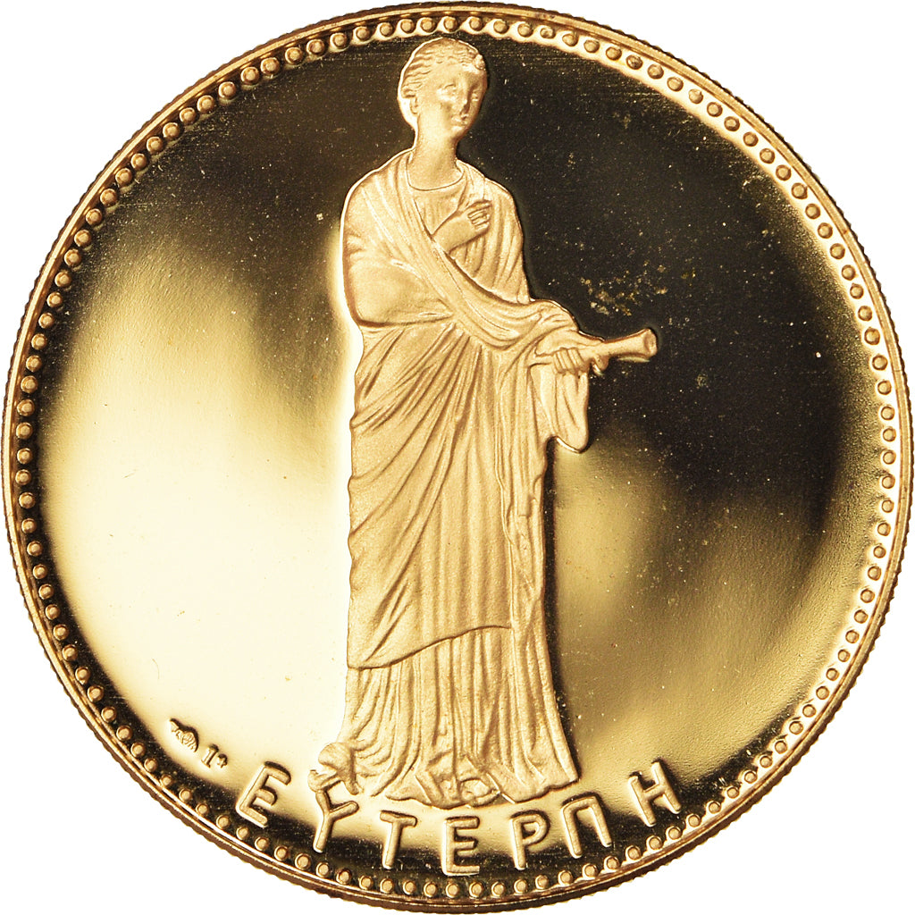 France, Medal, G. Puccini, Musique, 1991, Proof, MS(65-70), Vermeil