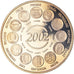Francja, medal, Naissance de l'Euro Fiduciaire, Politics, 2002, MDP, MS(65-70)